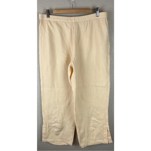 Soft Surroundings Pants Key Biscayne Gauze Pants - Picture 2 of 8
